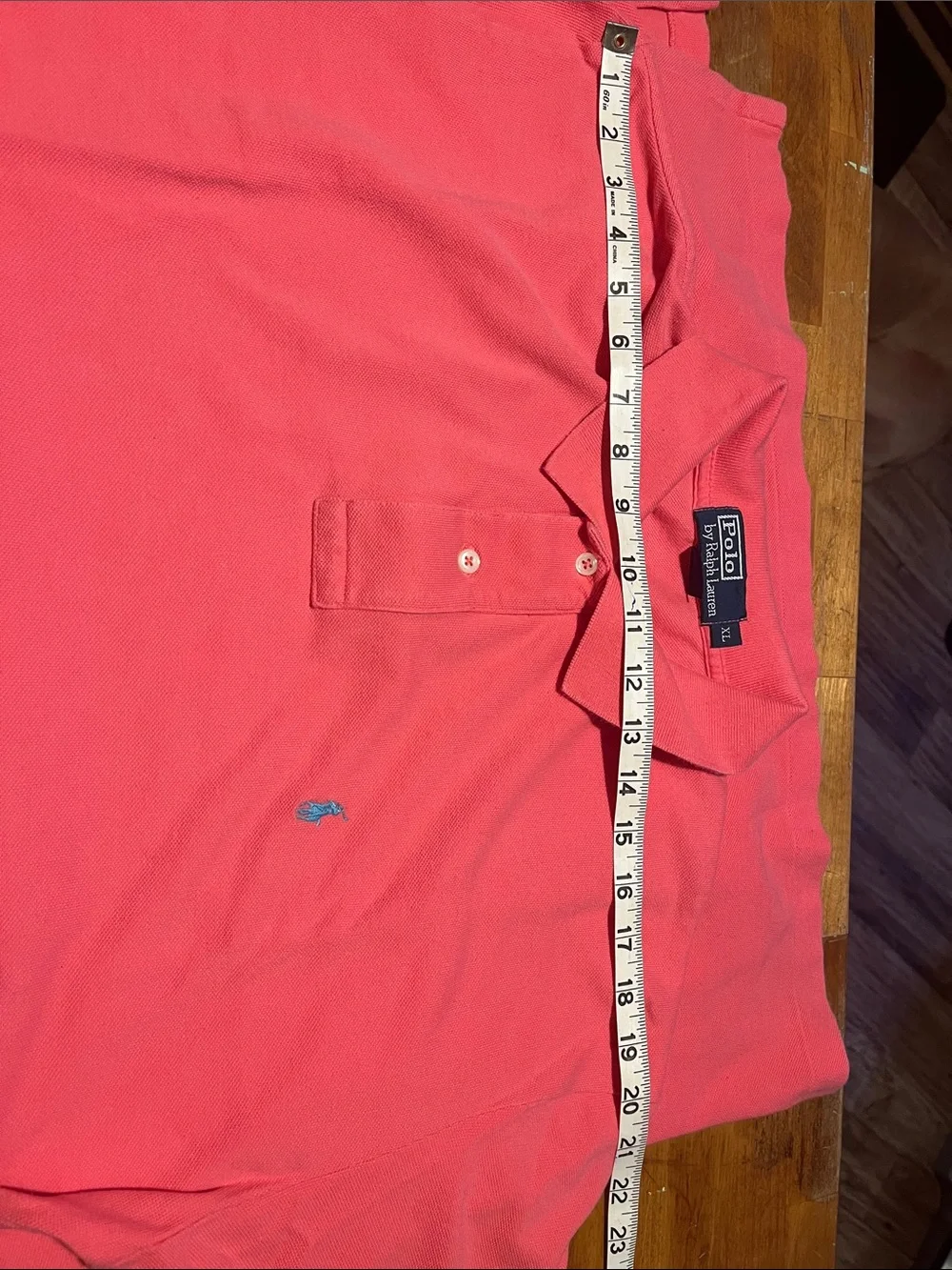 Polo by Ralph Lauren Men’s Polo with Blue Logo Short Sleeve Size XL